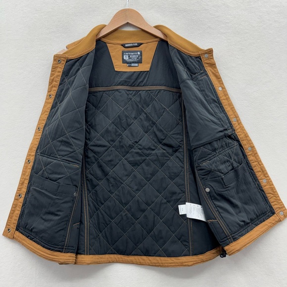 Carhartt Women’s XL Rugged Flex Relaxed Fit Quilted Snap Vest - Picture 3 of 9